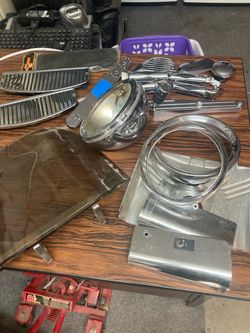 Custom Harley Davidson parts lot