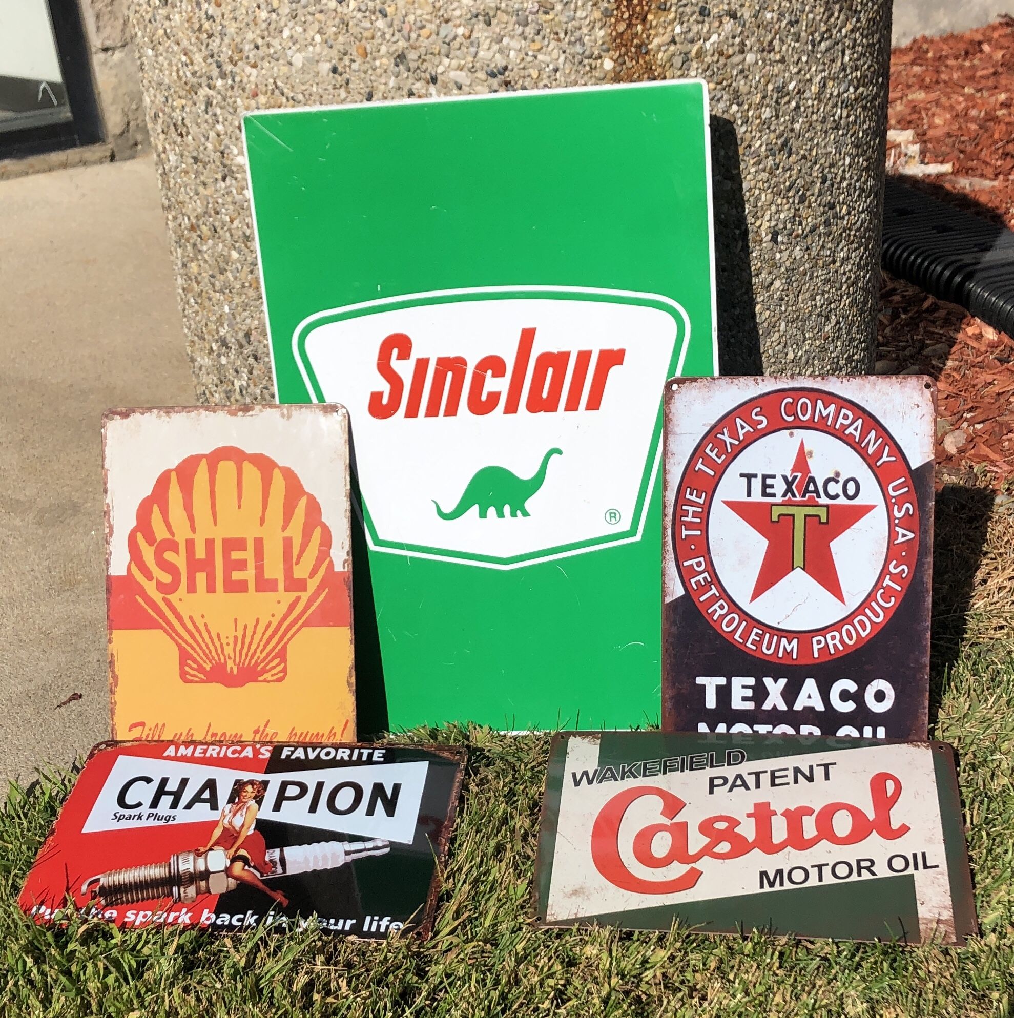 Vintage Gas Station Signs