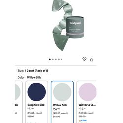 Nodpod Mineralized Silk Gentle Pressure Sleep Mask