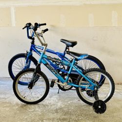 Two Kid Bicycles 