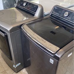 Lg Inverter Washer & Electric Dryer Set 