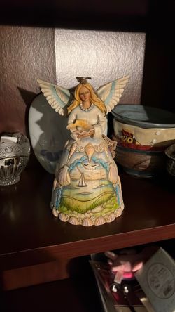 Jim Shore Angel With Beach Theme