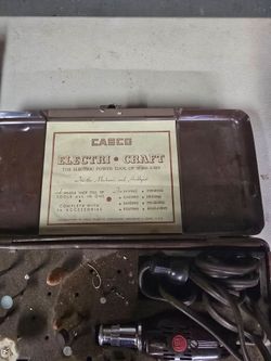 Vintage Casco electri craft Electric power tool