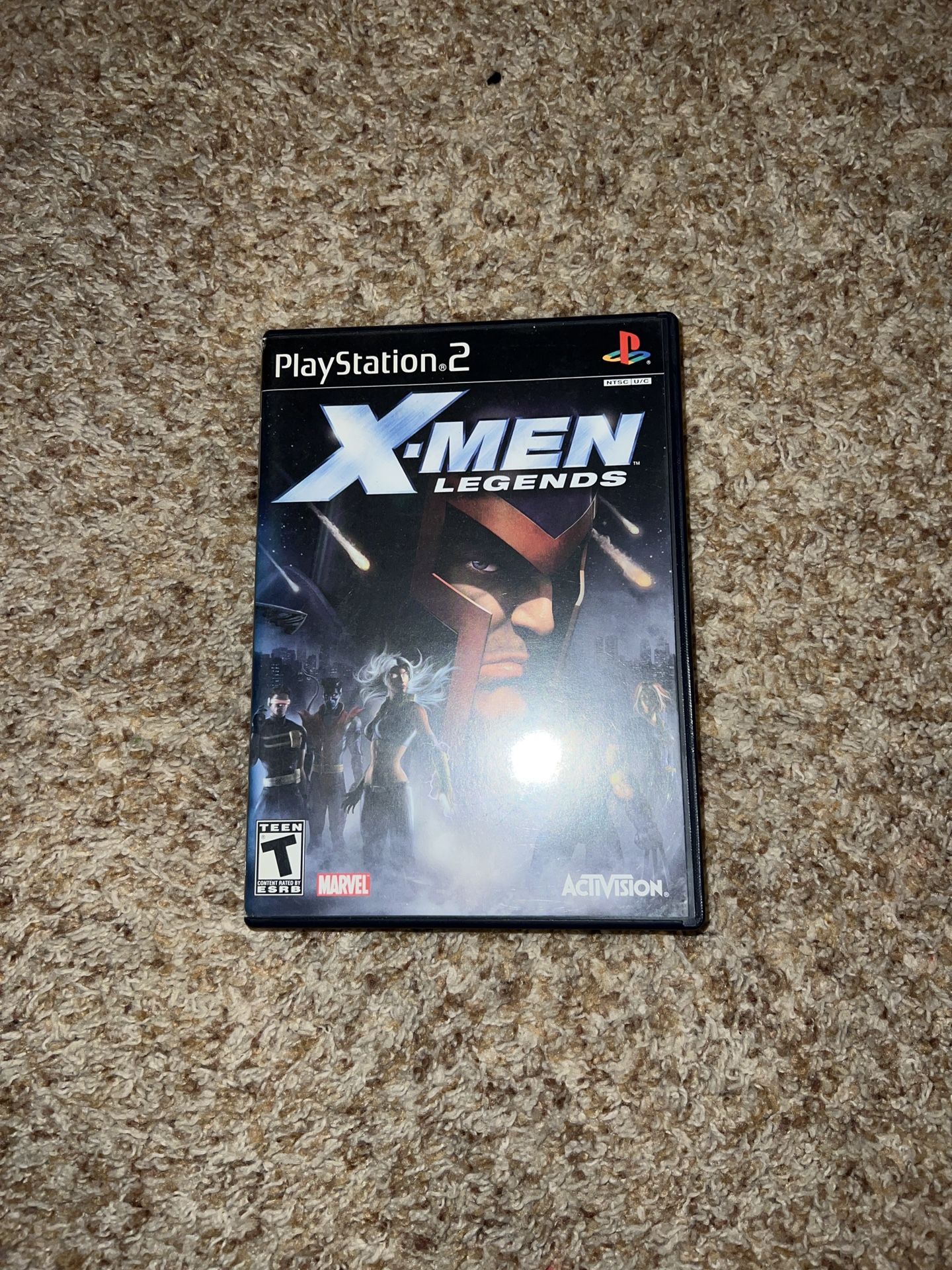 X-Men Legends (Sony PlayStation 2, 2004) Marvel Activision, Complete With Manual