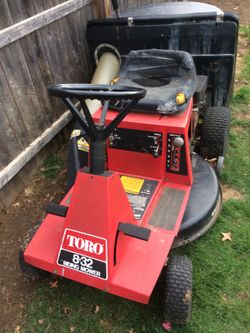 Toro 8.32 riding mower new arrivals