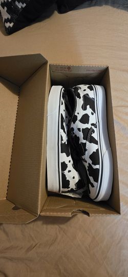 New Cow Print Vans 
