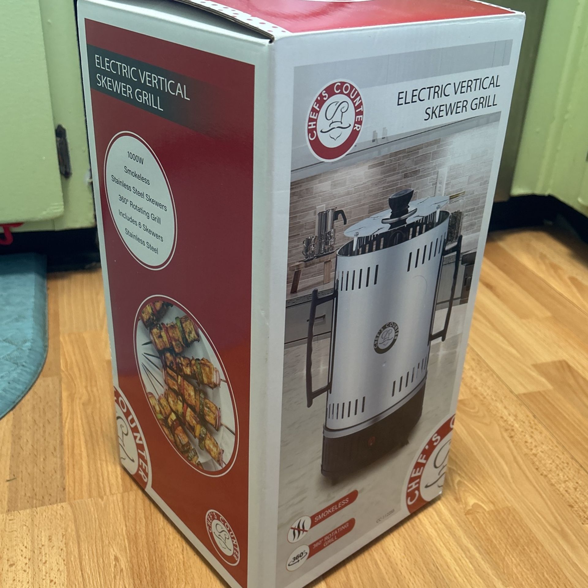 Chef Counter Electric Vertical Skewer Grill