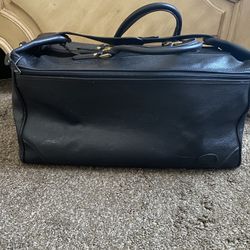 Authentic Vintage Gucci Leather Duffel Bag 
