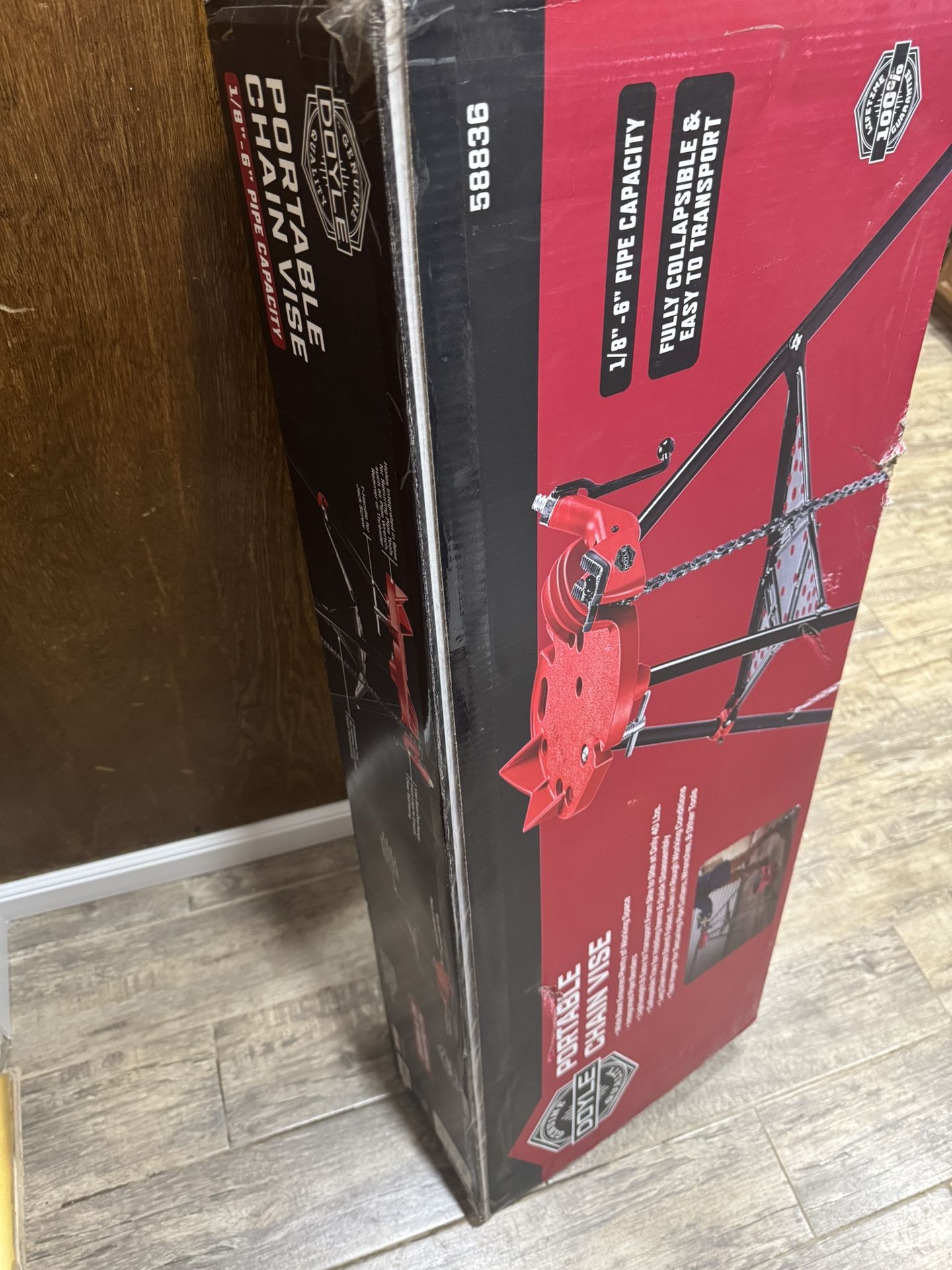 Portable Chain Vise