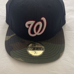 Washington Blue Camo New Era