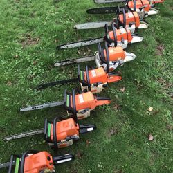 Stihl and Husqvarna Chainsaws Wanted