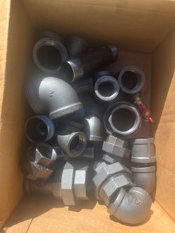Box Of Blacksteel Fittings