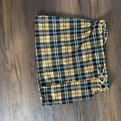 New Plaid Skirt