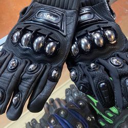 Motorcycle Gloves Armor New $35