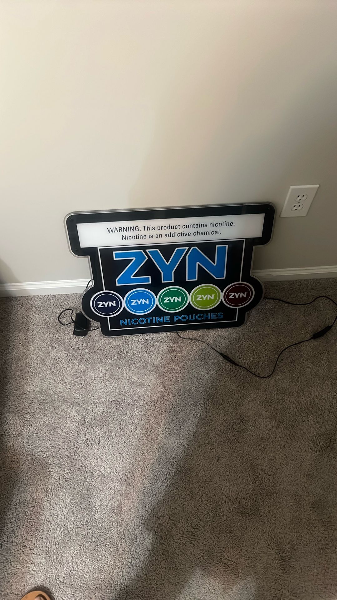 ZYN sign 