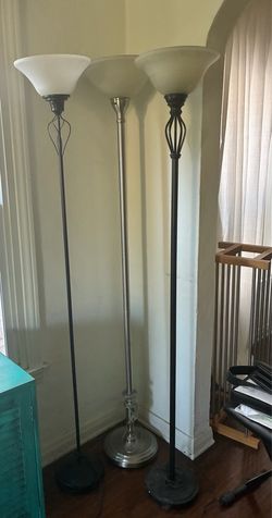 Tall thin reading lamps