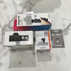 SONY ZV 1F COMBO Black digital Camera 