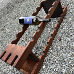 Wood Wine Rack