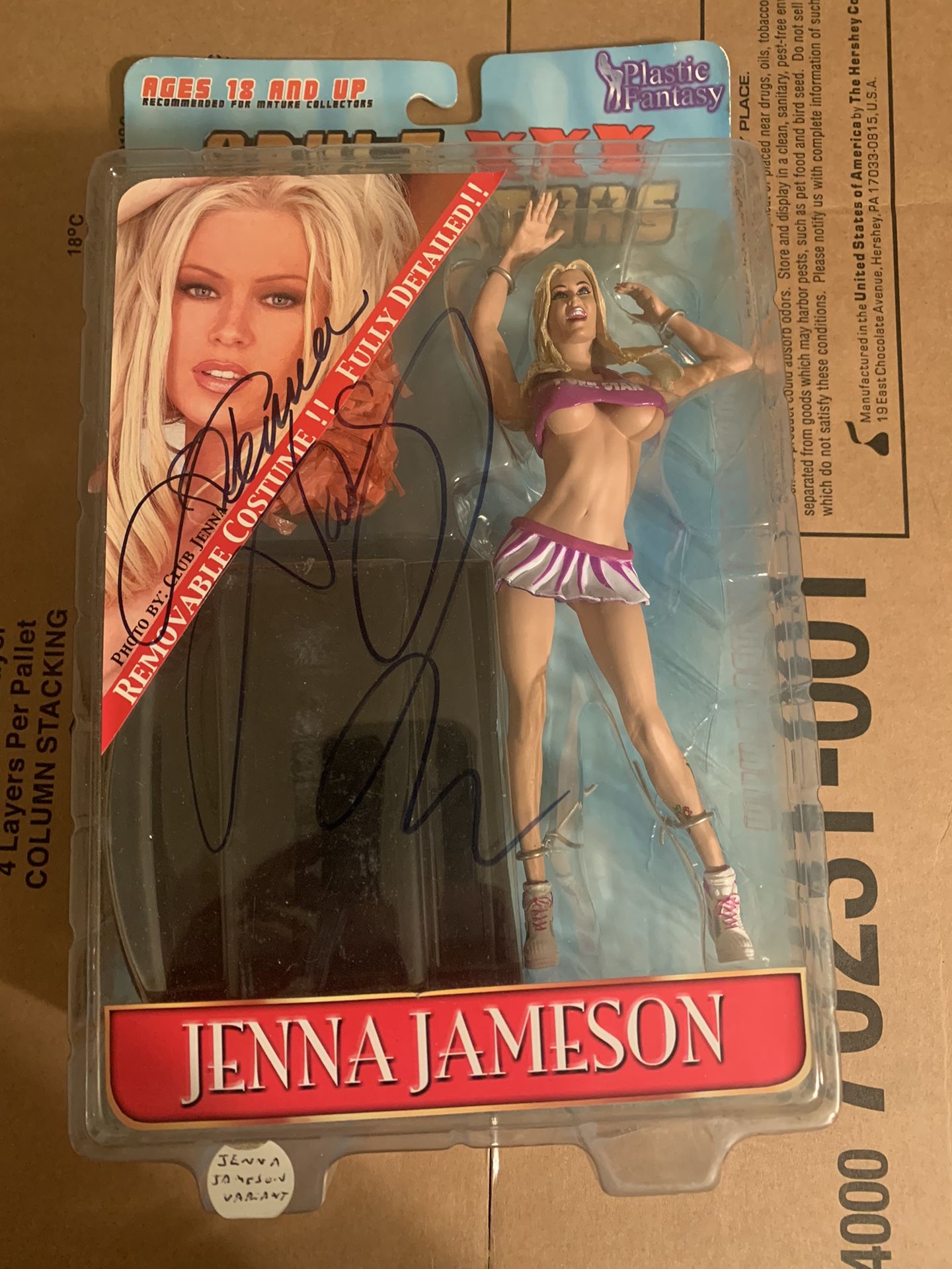 Jenna Jamison Signed Figure