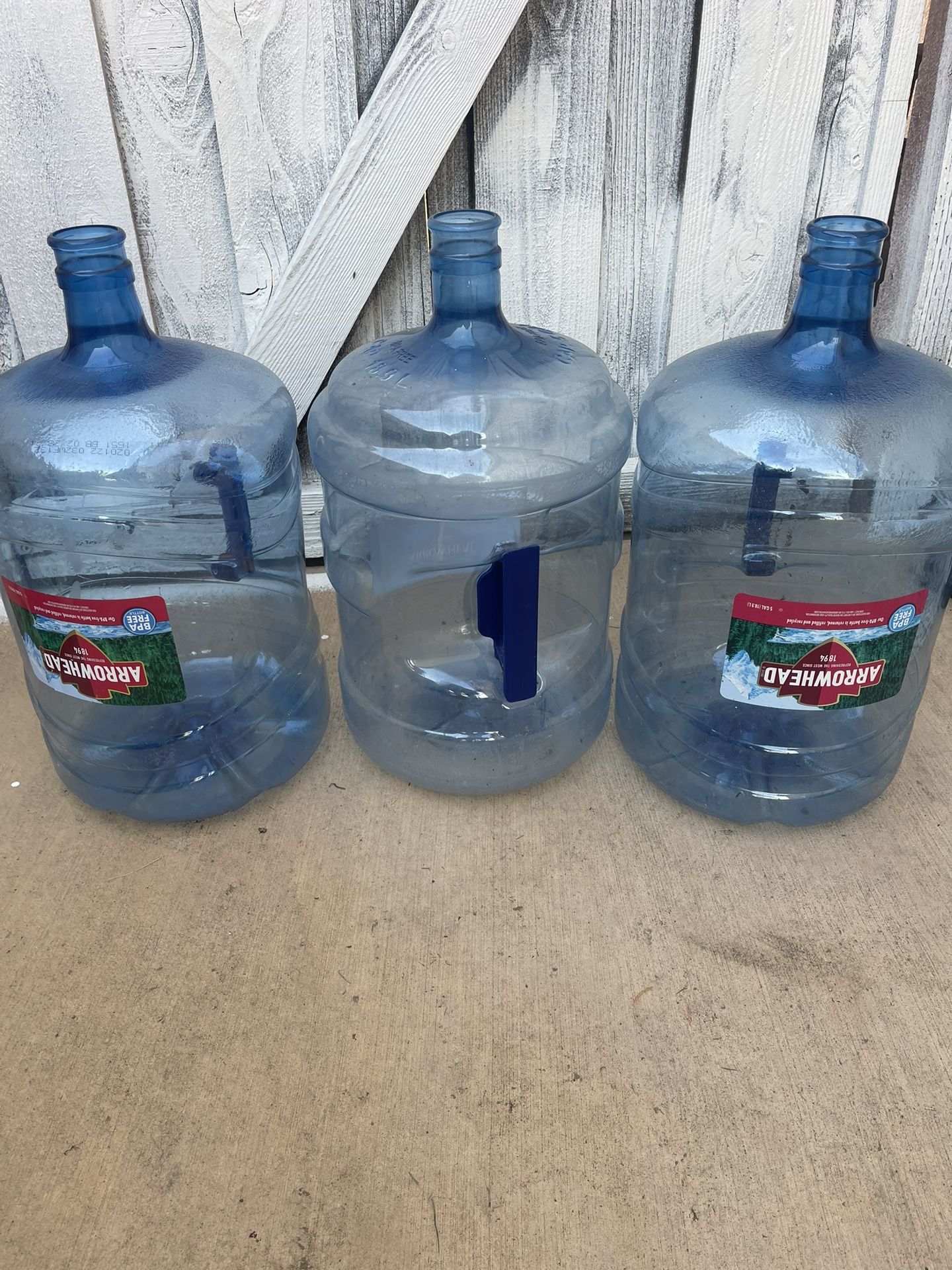 Used 5 Gallon Water Bottles