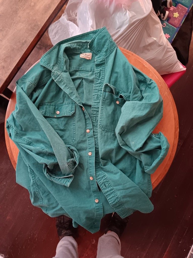 Vintage 80s Button Down Ll Bean
