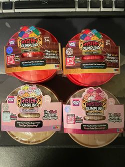 Mystery Dumpling Treasure, Tie-Dye, AND Gold Rose Edition