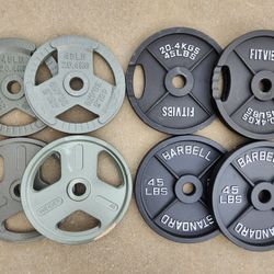 45lb Olympic Weight Plate Pairs