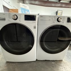 LG Stackable Front Load Washer & Dryer Set