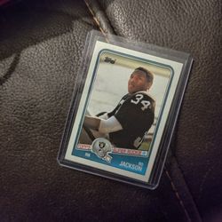 Bo Jackson Rookie Card