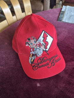 VINTAGE Betty Boop " Dangerous Curves Ahead" Baseball Cap