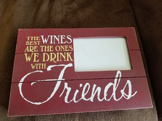 Wine photo frame