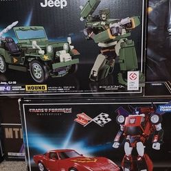 Transformers Masterpiece Figures