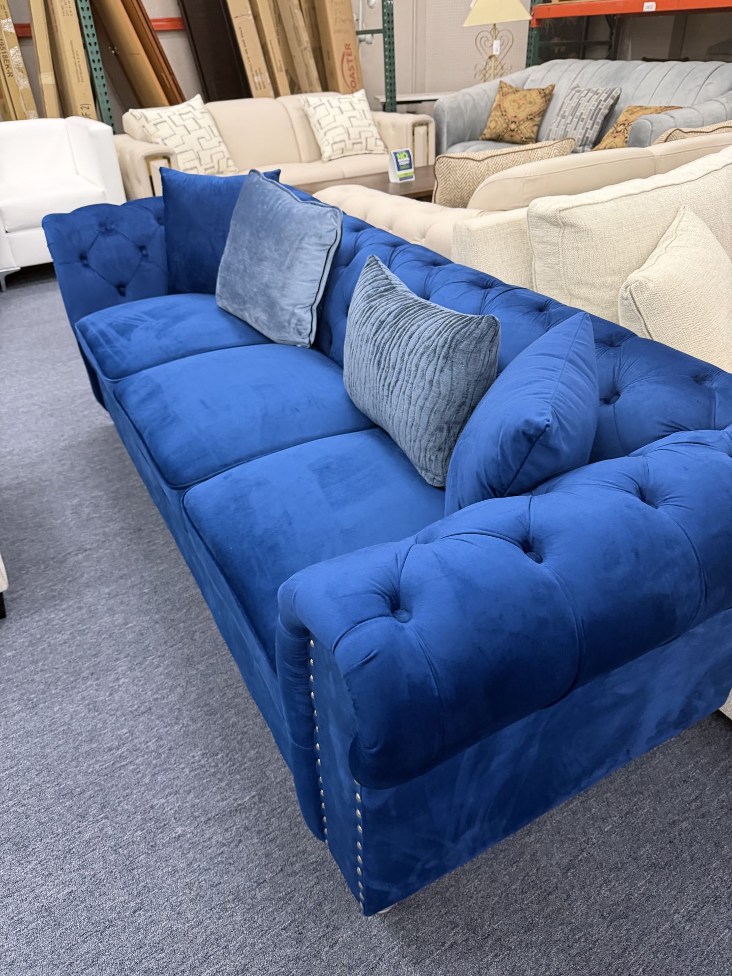 Beautiful Fabric Couches @ FURNITURE LOVE Same Day Delivery for Sale in