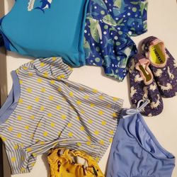 1 And 2 Yr Old Swim Suit Boy And Girl