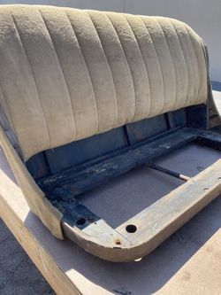 1930 Sedan Seats