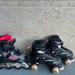 2 Pares De Patines 