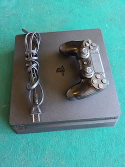 Sony PS4 Slim Console with Controller and Power Cable