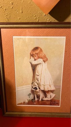 Vintage art by Charles burton Barber