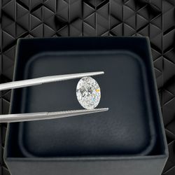 2.56 Carat Oval Shape Lab-grown Certified Diamond 💎 