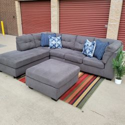 Pitkin Sectional Ottoman Delivery