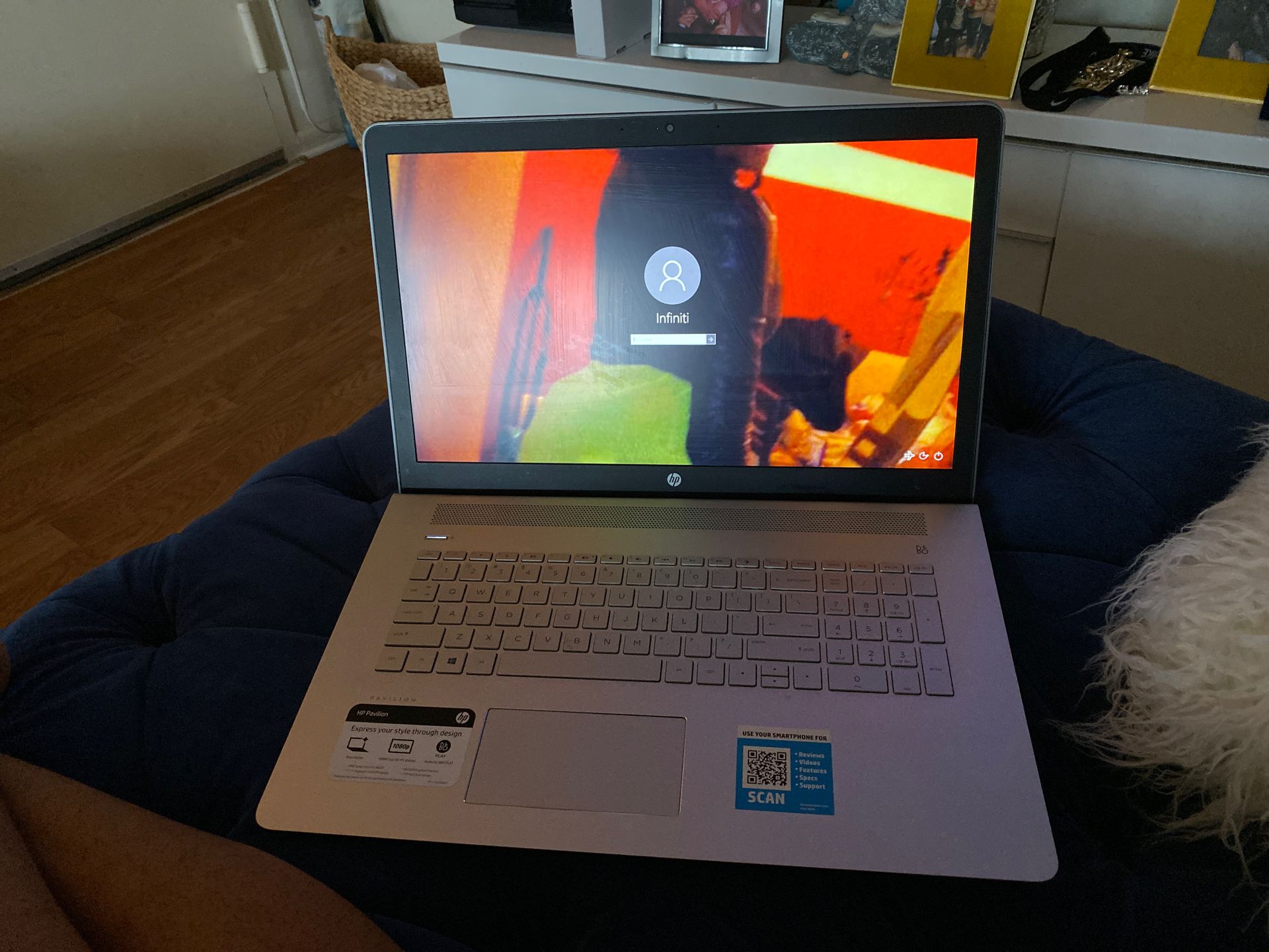 HP laptop 17.3” HD DISPLAY Model 17-ar050wm