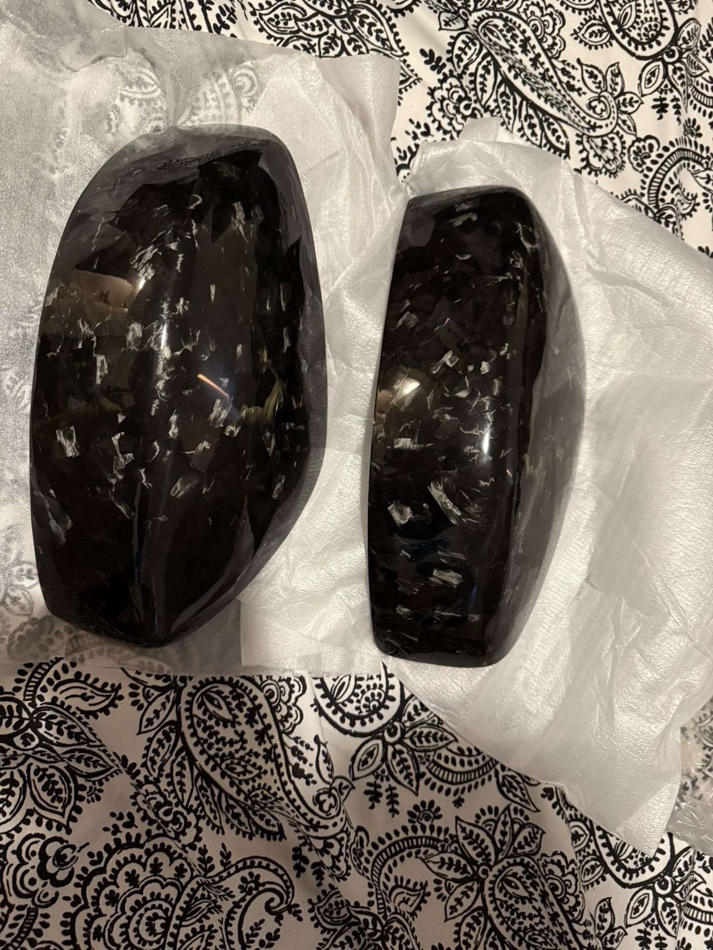 G35 Coupe Mirror Caps & Front Grill For G35