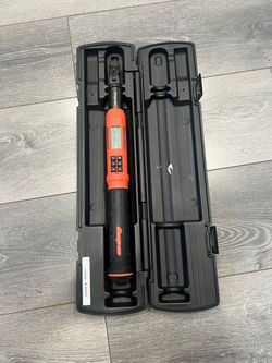 Rare Snap On Tools 1/4 Electronic Angle Torque Wrench