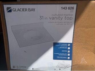 Glacier Bay 31in Vanity top