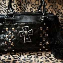 custom y2k studded purse 