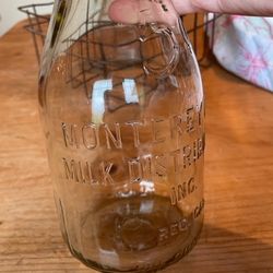 Monterey Bay Milk Bottle