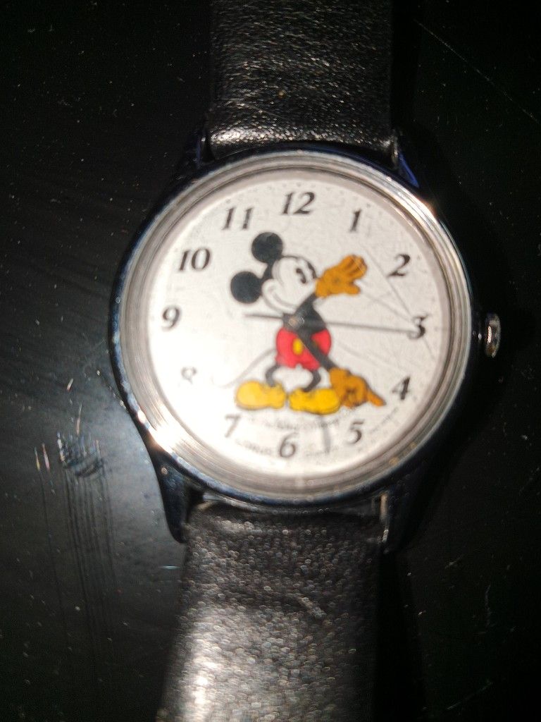 Mickey Mouse Clubhouse 1984 Genuine Leather 