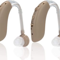 Rechargeable Hearing Aid for Seniors, Nano Hearing Aid for Adults, Digital Hearing Amplifier with Noise Cancelling, Ear Amplifier Hearing Assist Devic