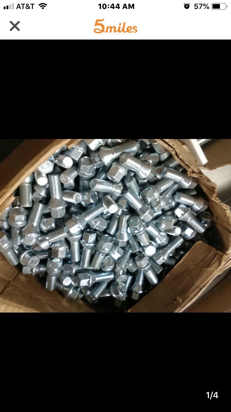 SET OF 20 Lug nuts / bolts / studs. This posting is For 20 bolts