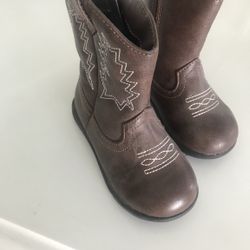 Toddler cowboy  boots size 6 